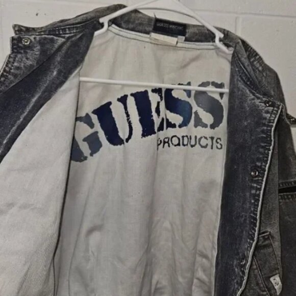 1980s Guess Marciano Jacket Mens medium - Picture 5 of 6